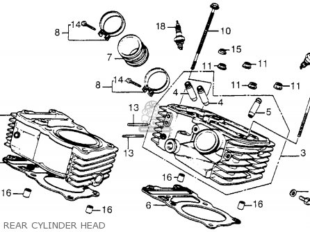 Honda VT500C SHADOW 500 1986 (G) USA CALIFORNIA parts lists and schematics