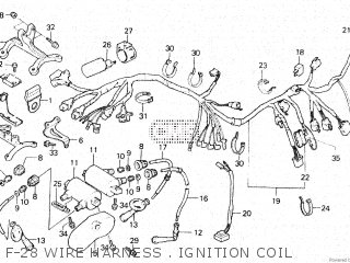 Honda Vt500e 1985 (f) Parts Lists And Schematics