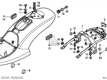 Honda VT600C SHADOW 1993 (P) FINLAND / KPH parts lists and schematics