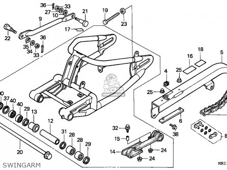 Honda VT600C SHADOW 1993 (P) FINLAND / KPH parts lists and schematics