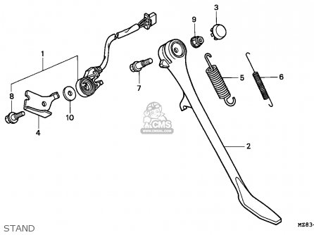 Honda VT600C SHADOW 1994 (R) CANADA / MKH parts lists and schematics