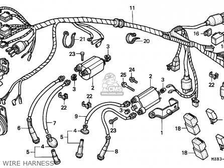 Honda VT600C SHADOW 1994 (R) CANADA / MKH parts lists and schematics