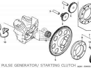 Honda VT600C SHADOW 1997 (V) GERMANY / 34P parts lists and schematics