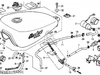 Honda VT600C SHADOW VLX 1989 (K) USA CALIFORNIA parts lists and