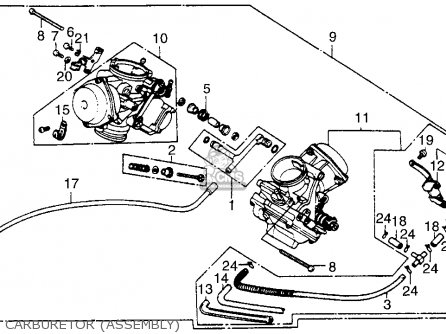 Honda VT700C SHADOW 1984 (E) USA CALIFORNIA parts lists and schematics