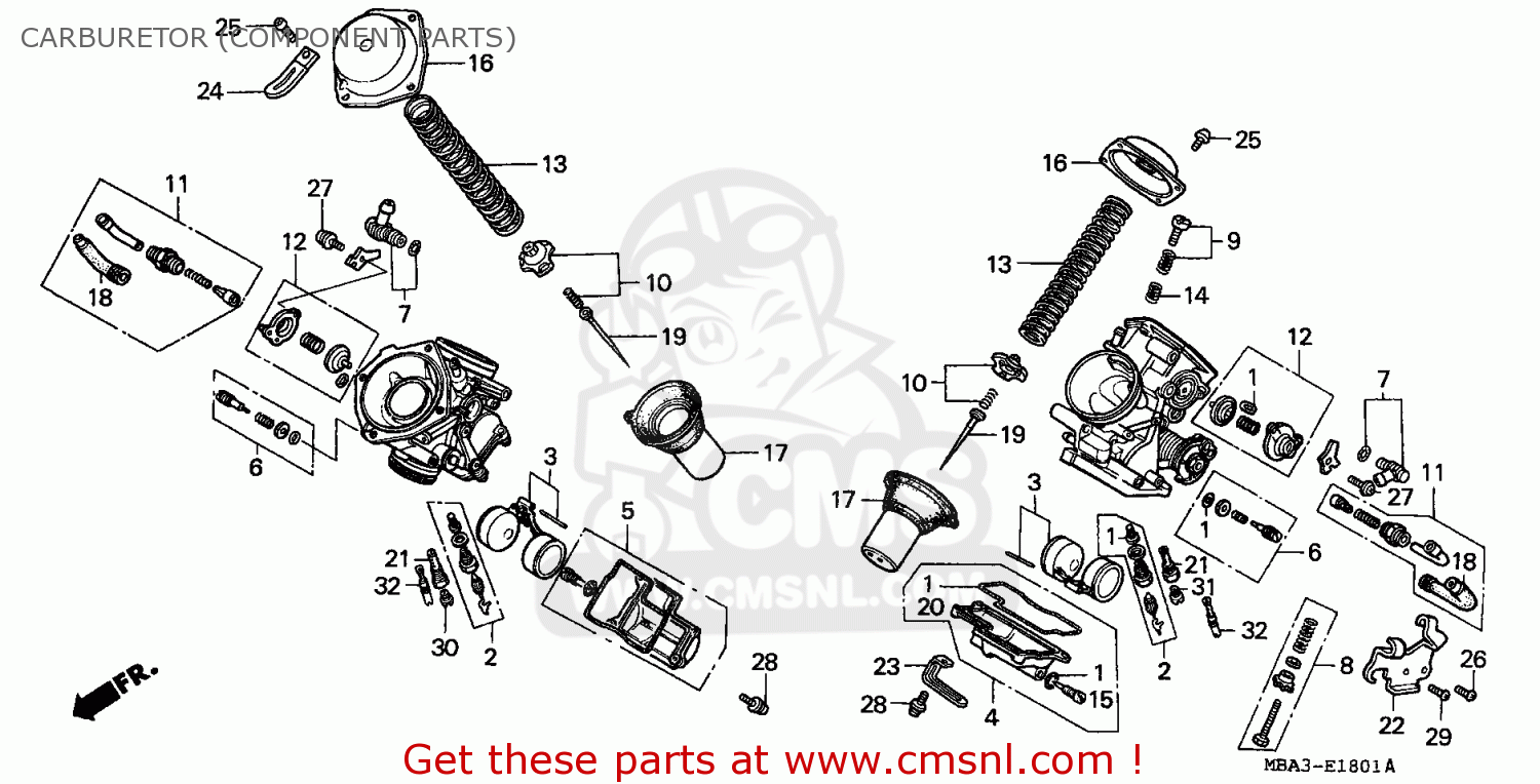 Honda VT750C SHADOW 1998 (W) EUROPEAN DIRECT SALES / KPH CARBURETOR