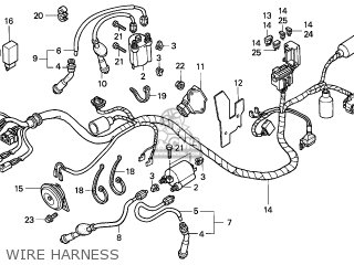 Honda VT750C SHADOW 2004 (4) ENGLAND parts lists and schematics