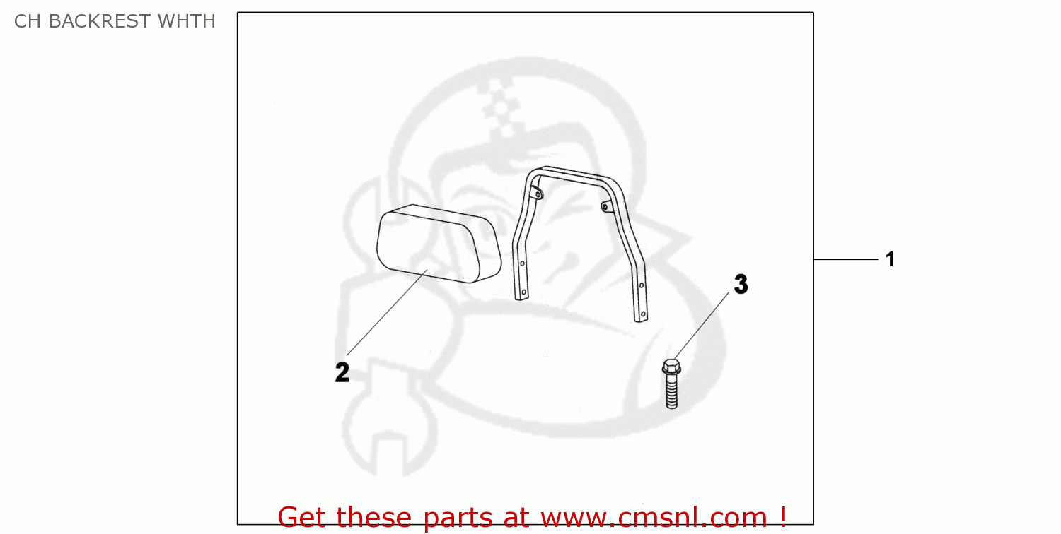 honda shadow 750 backrest
