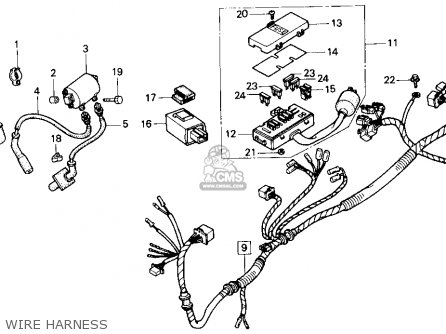 Honda VT800C SHADOW 1988 (J) USA parts lists and schematics