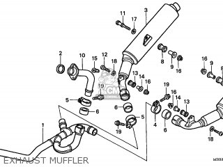 Honda VTR1000F FIRESTORM 1997 (V) ENGLAND パーツリストと回路図
