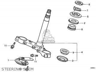 Honda VTR1000F FIRESTORM 1997 (V) ENGLAND パーツリストと回路図