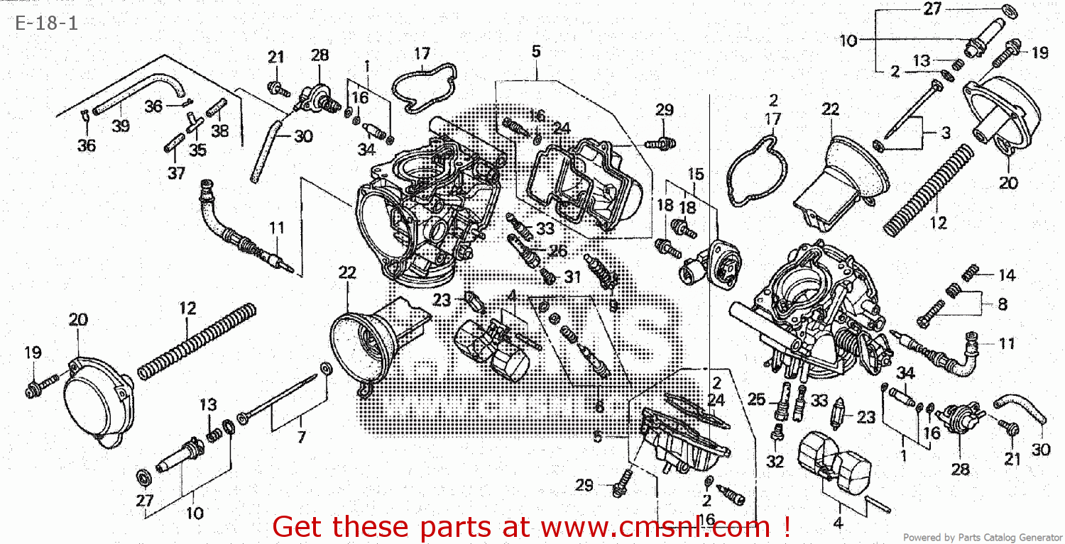 Honda VTR1000F FIRESTORM 1997 (V) JAPAN SC36-100 E-18-1 - buy E-18-1 ...