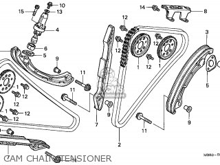 Honda Vtr1000f Firestorm 1998 (w) England parts list ...