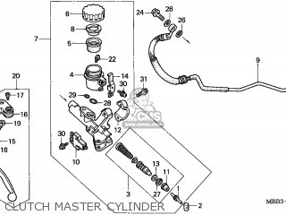 Honda VTR1000F FIRESTORM 1999 (X) ENGLAND パーツリストと回路図