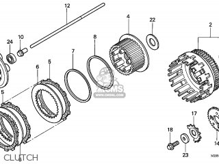 Honda VTR1000F FIRESTORM 1999 (X) ENGLAND パーツリストと回路図
