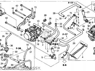 Honda VTR1000F SUPERHAWK 1998 (W) USA parts lists and schematics