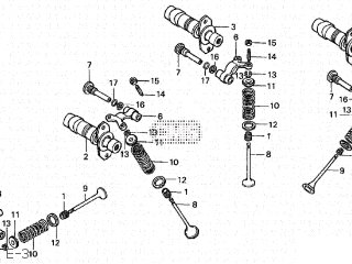 Honda VTR250 2000 (Y) JAPAN MC33-101 parts lists and schematics