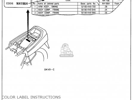 Honda VTR250 INTERCEPTOR VTR 1990 (L) USA parts lists and schematics