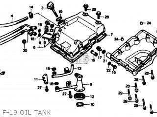 Honda XBR500 1987 (H) ENGLAND parts lists and schematics