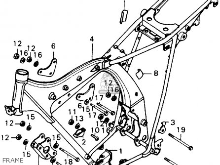 Honda XL100 1977 USA parts lists and schematics