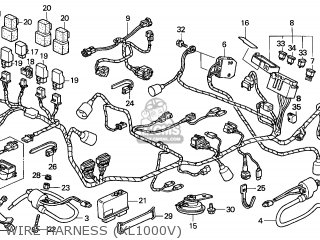 Honda XL1000V VARADERO 2003 (3) FRANCE parts lists and schematics