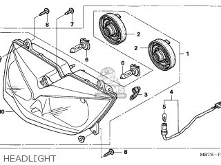 Honda XL1000V VARADERO 2004 (4) FRANCE parts lists and schematics