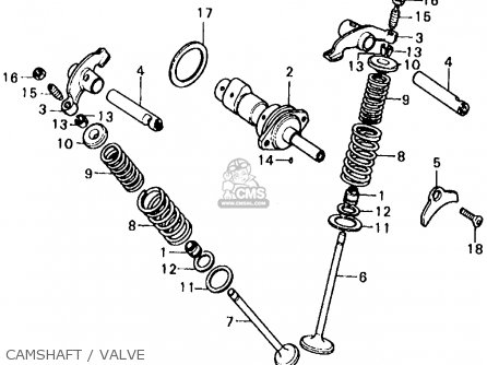 Honda XL125 1976 USA parts lists and schematics