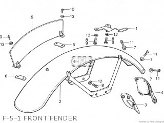 Honda XL125K2 U.S.A parts lists and schematics