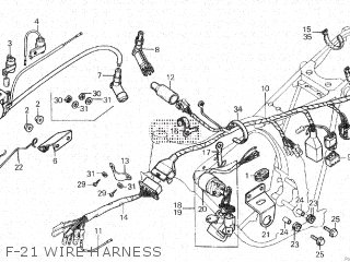 Honda XL125K3 U.S.A parts lists and schematics