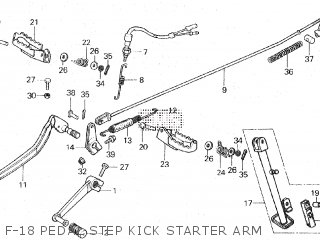 Honda XL125R 1982 (C) parts lists and schematics