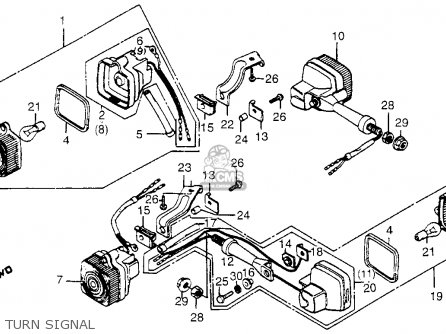 Honda XL125S 1985 (F) USA parts lists and schematics