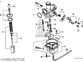 Honda XL125SC 1983 (D) GENERAL EXPORT / KPH parts lists and schematics