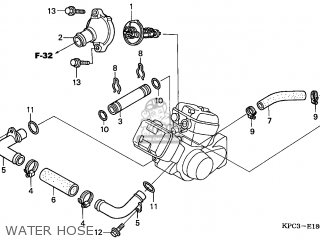 Honda XL125V VARADERO 2002 (2) ENGLAND / MPH parts lists and