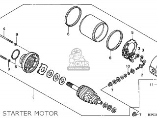 Honda XL125V VARADERO 2006 (6) EUROPE parts lists and schematics