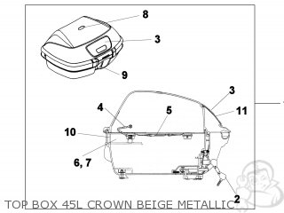 Honda XL125V VARADERO 2007 (7) EUROPE parts lists and schematics