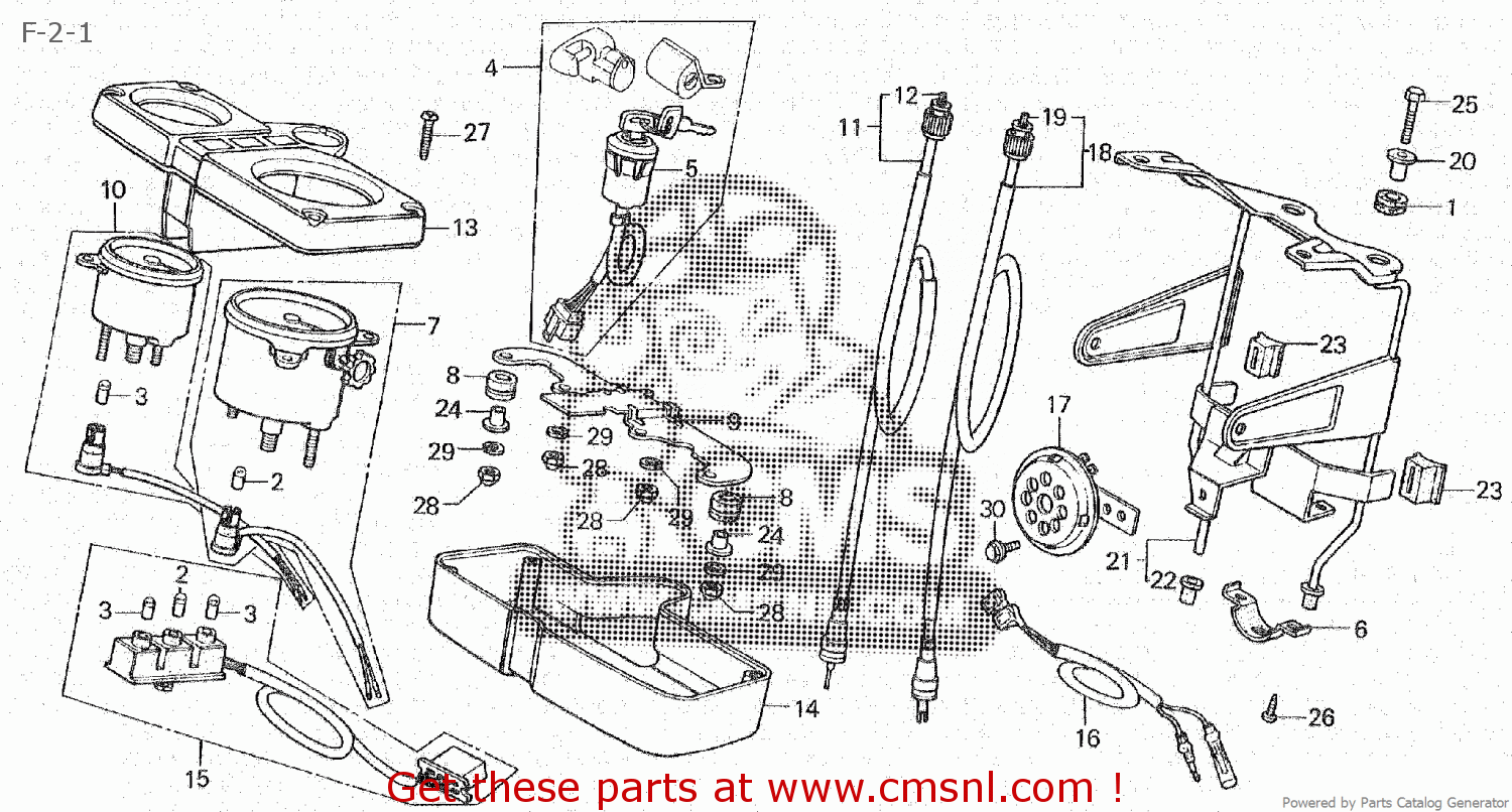 Honda XL185S 1979 (Z) CANADA parts lists and schematics