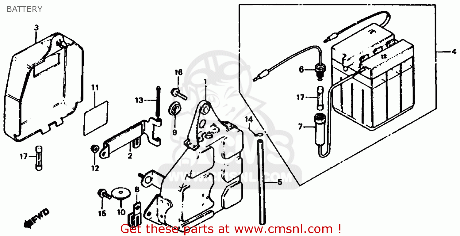Honda XL185S 1979 (Z) USA parts lists and schematics