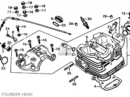 Honda XL185 S 79-83 Steering Head Stem Bearings