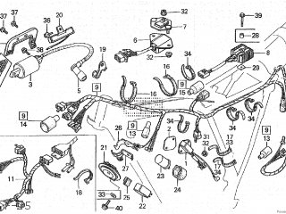 Honda XL185S 1980 (A) CANADA parts lists and schematics