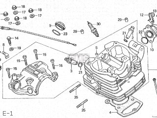 Honda XL185S 1981 (B) CANADA parts lists and schematics