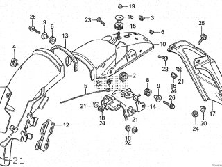 Honda XL185S 1981 (B) CANADA Parts Lists And Schematics