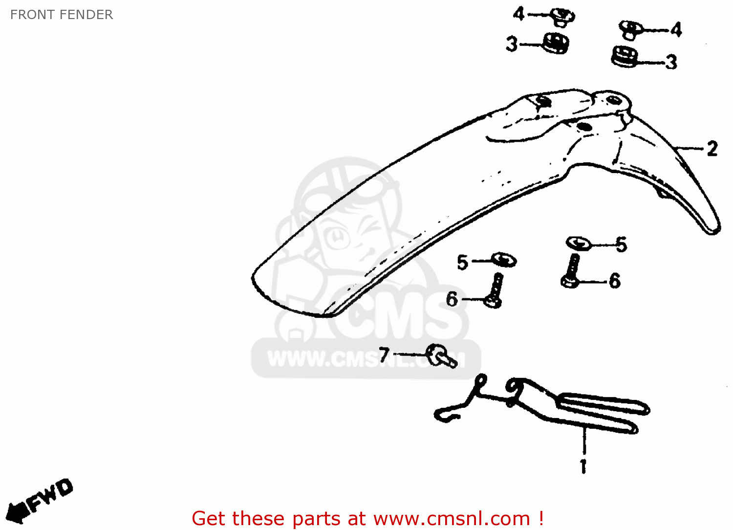 Honda Honda XL185S 1981 (B) USA parts lists and schematics