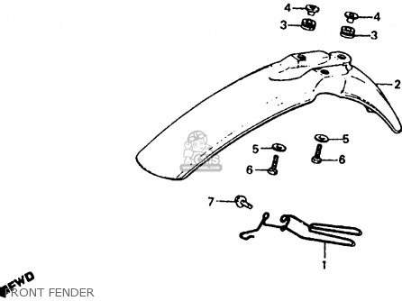 Honda XL185S 1981 (B) USA Parts Lists And Schematics