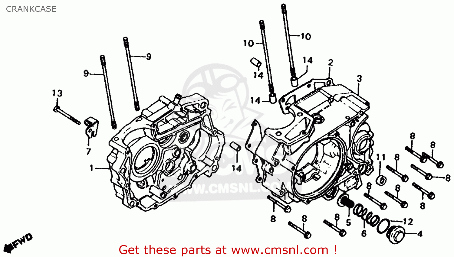 Honda XL185S 1982 (C) USA parts lists and schematics