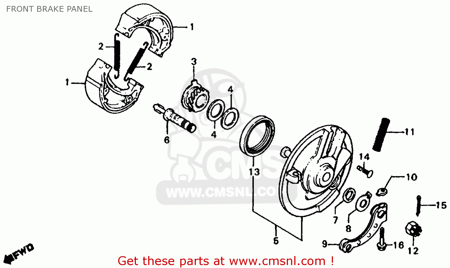 Honda XL185S 1982 (C) USA parts lists and schematics