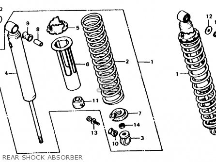 Honda XL185S 1983 (D) USA parts lists and schematics