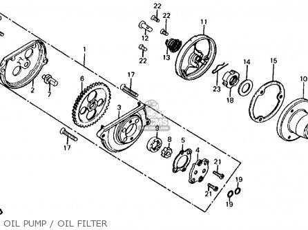 Honda XL200R 1983 (D) USA parts lists and schematics