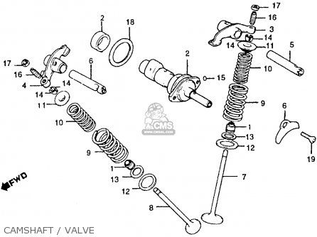 Honda XL200R 1984 (E) USA parts lists and schematics