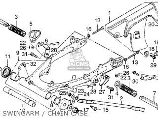 Honda XL250 MOTOSPORT 1976 USA parts lists and schematics