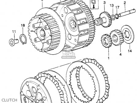 Honda XL250 MOTOSPORT K0 1975 USA パーツリストと回路図